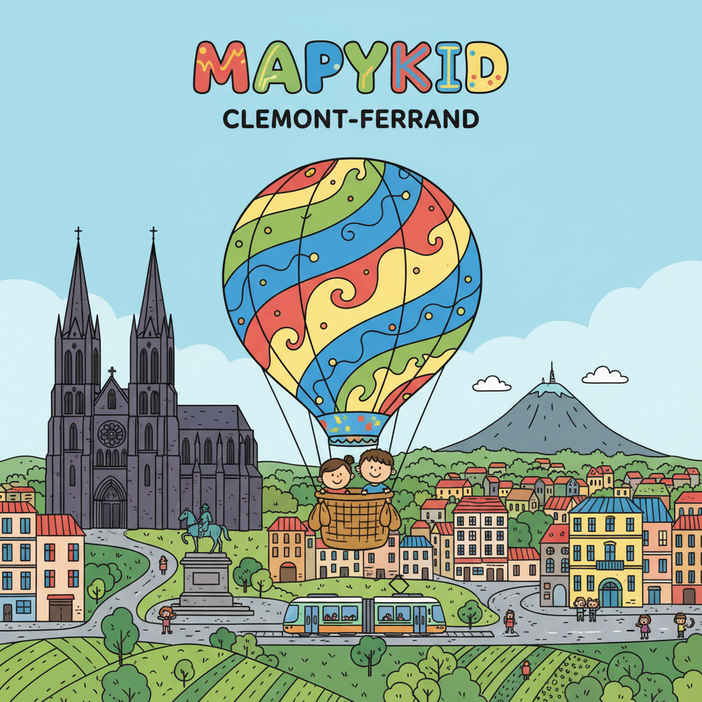 Clermont-Ferrand : La ville née du feu et des volcans (9-11 ans)