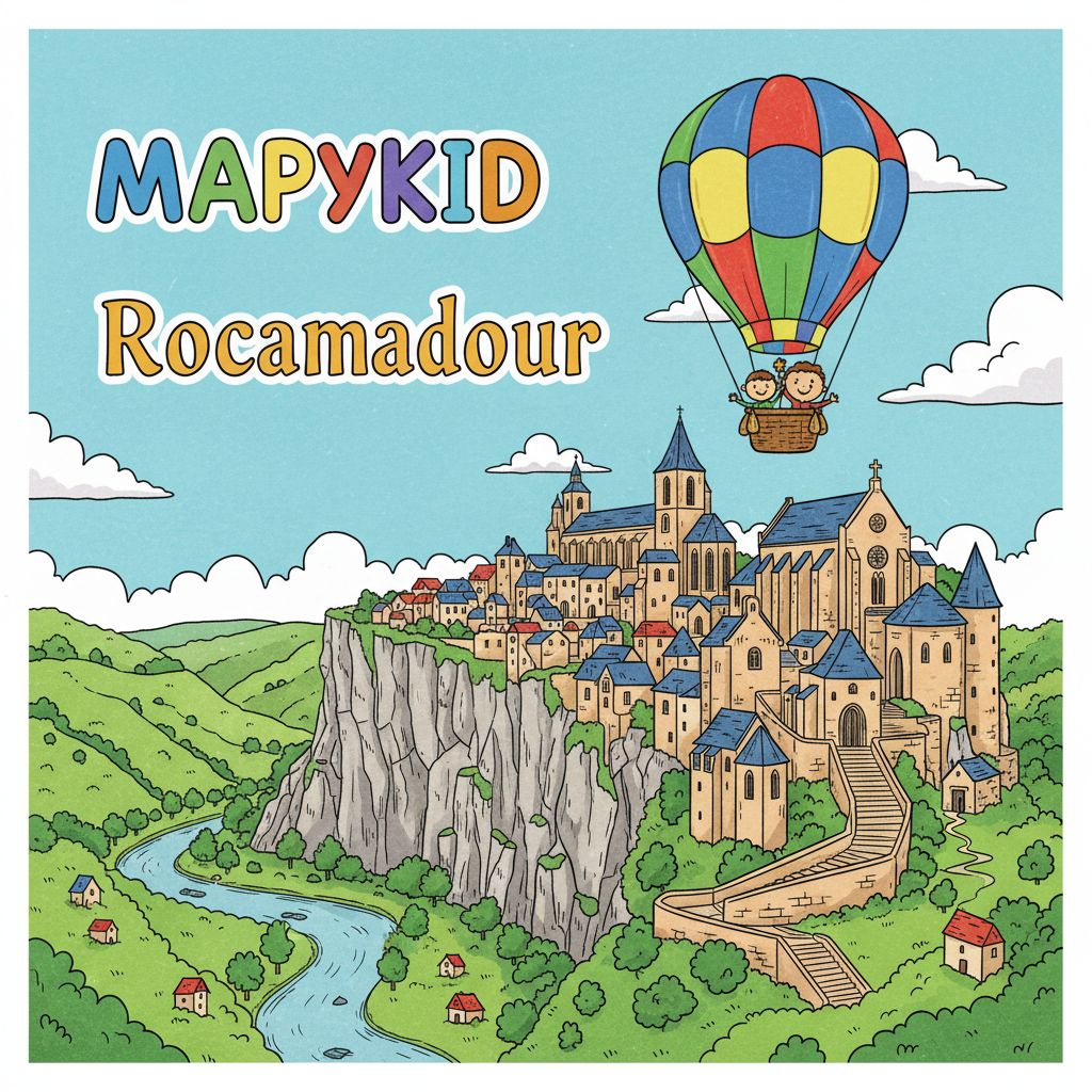 Rocamadour : L&rsquo;épée magique et le mystère de la falaise (9-11 ans)
