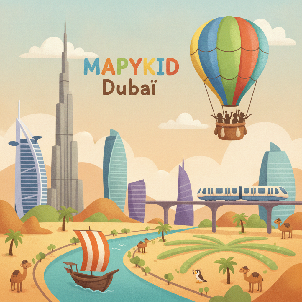 Dubai: The Secret of the Sea Gold and Robot Camels (Ages 9-11)